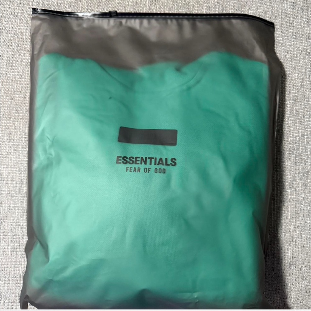 Fear of God Vibrant Teal Hoodie - Picture 2 of 3